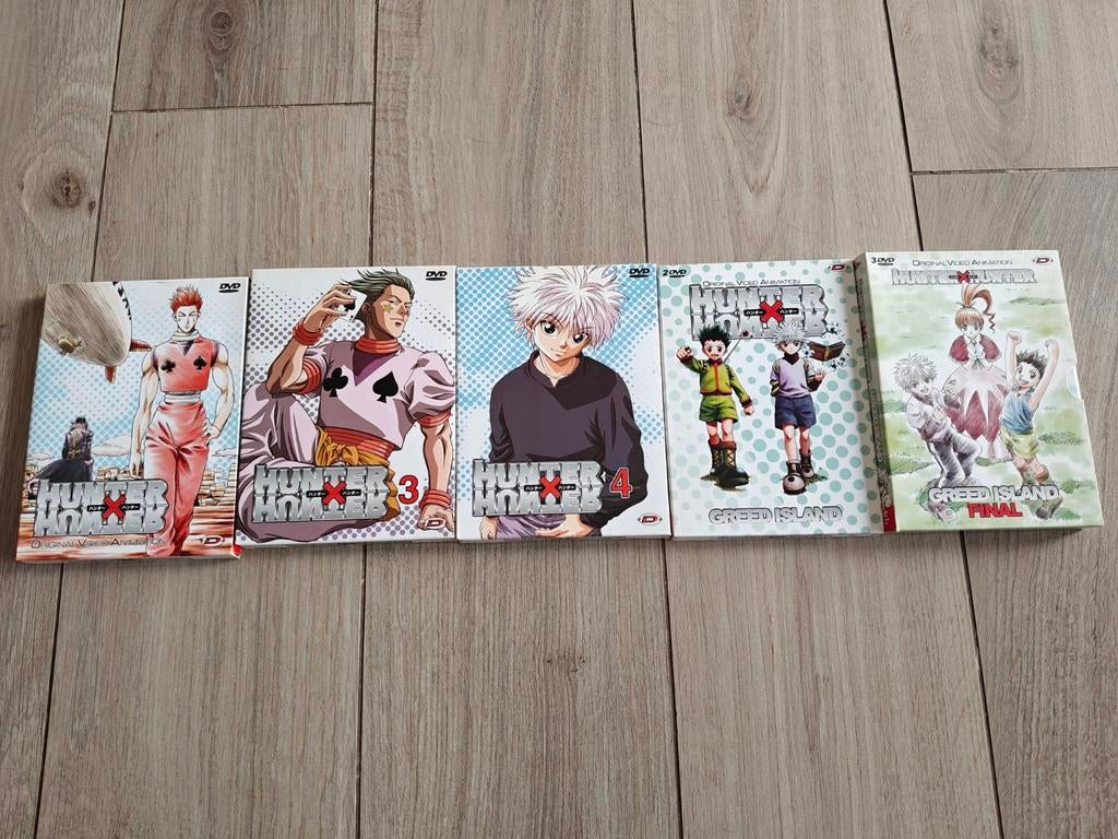 Hunter x hunter 5 anime boxen, Ophalen of Verzenden