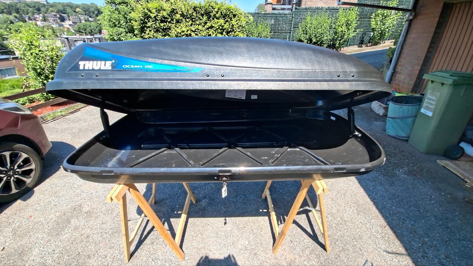 Coffre de toit de 450 litres THULE ocean 200, Enlèvement