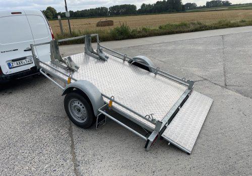 te huur motortrailer voor 2motoren, Ophalen, Trailer@be, Trailer@be, Trailer@be
