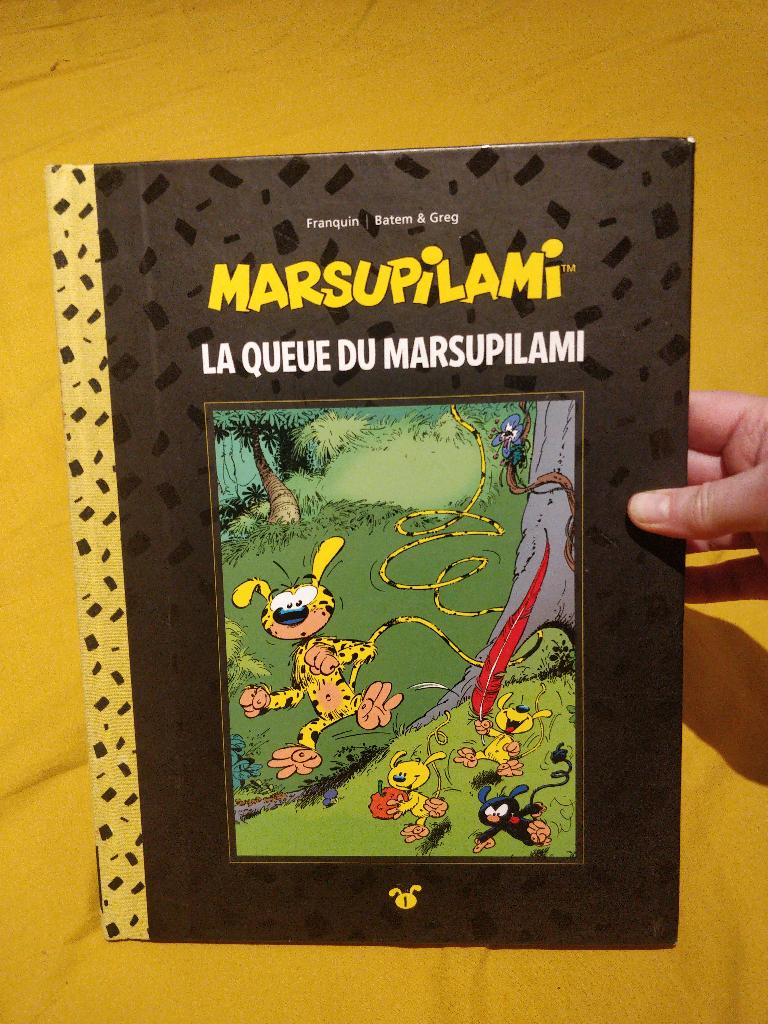 Stripboek De staart van Marsupilami, Eén stripboek, Ophalen, Gelezen, Franquin Batem Greg