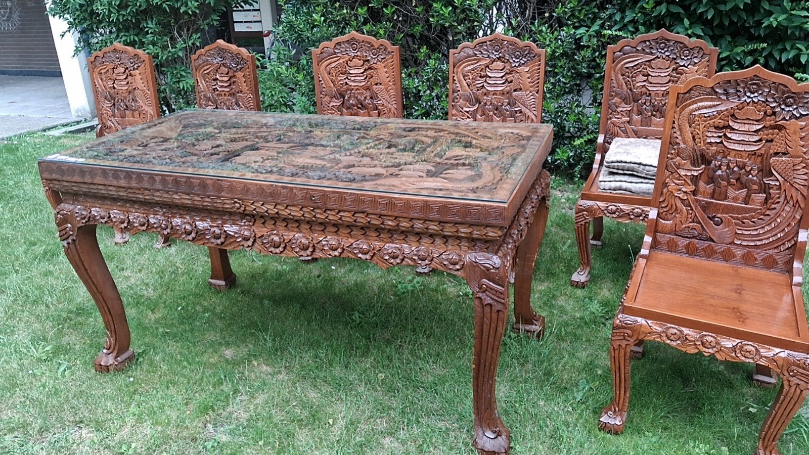 Chinese antique tafel, Ophalen of Verzenden