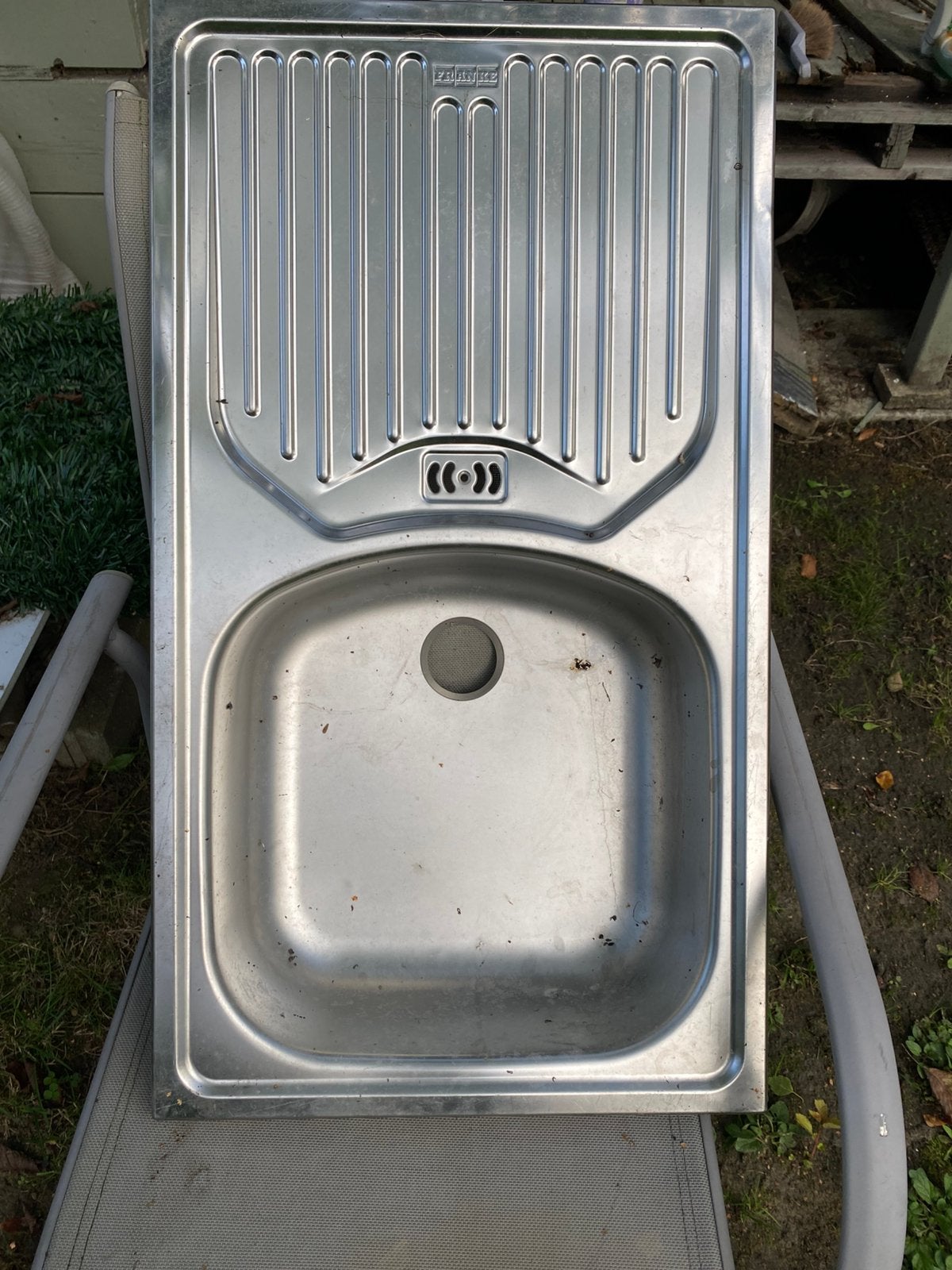 Gootsteen inox, Ophalen, Nieuw