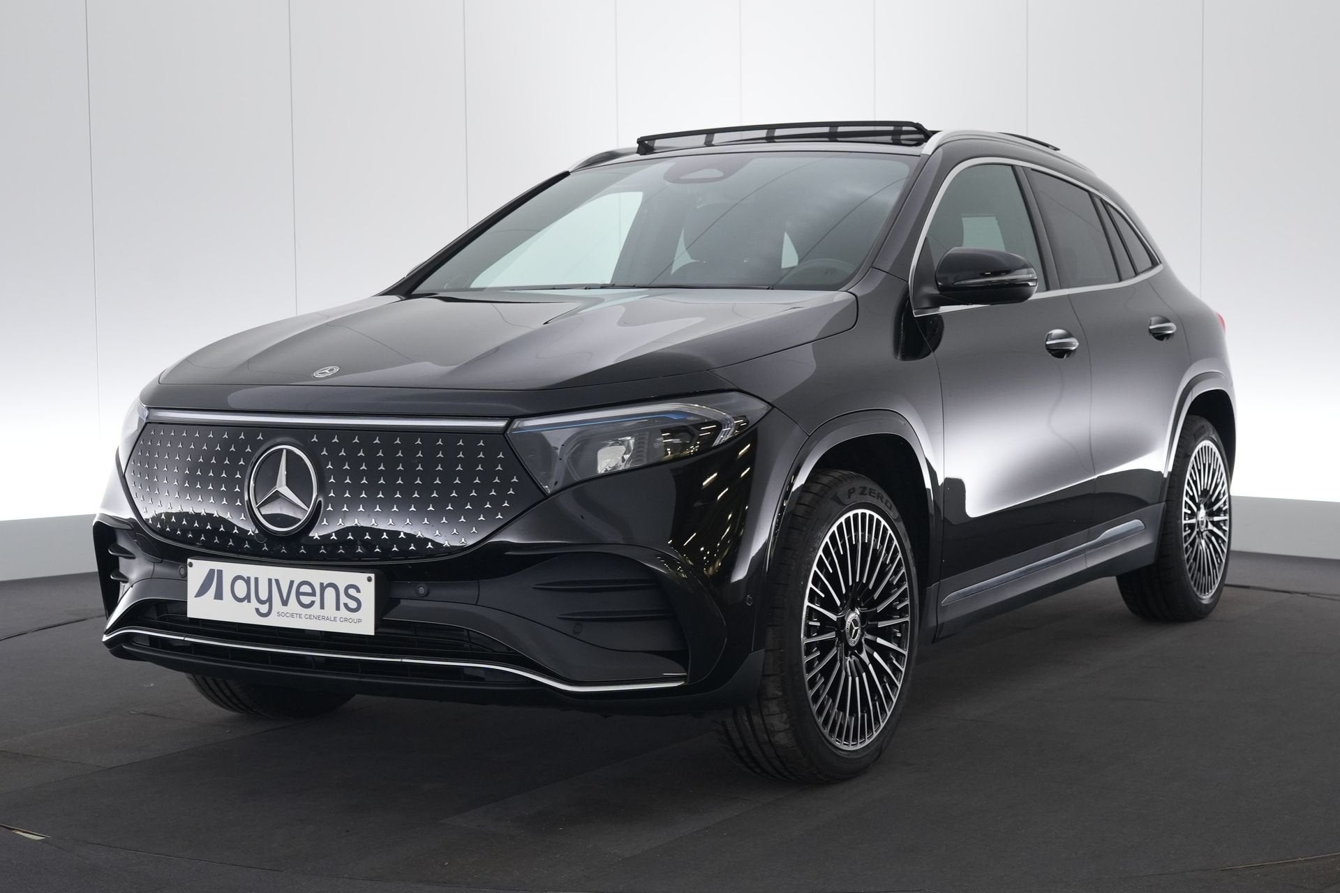 (2HGS786) MERCEDES-BENZ EQA, Auto's, Automaat, Gebruikt, Alcantara, Zwart