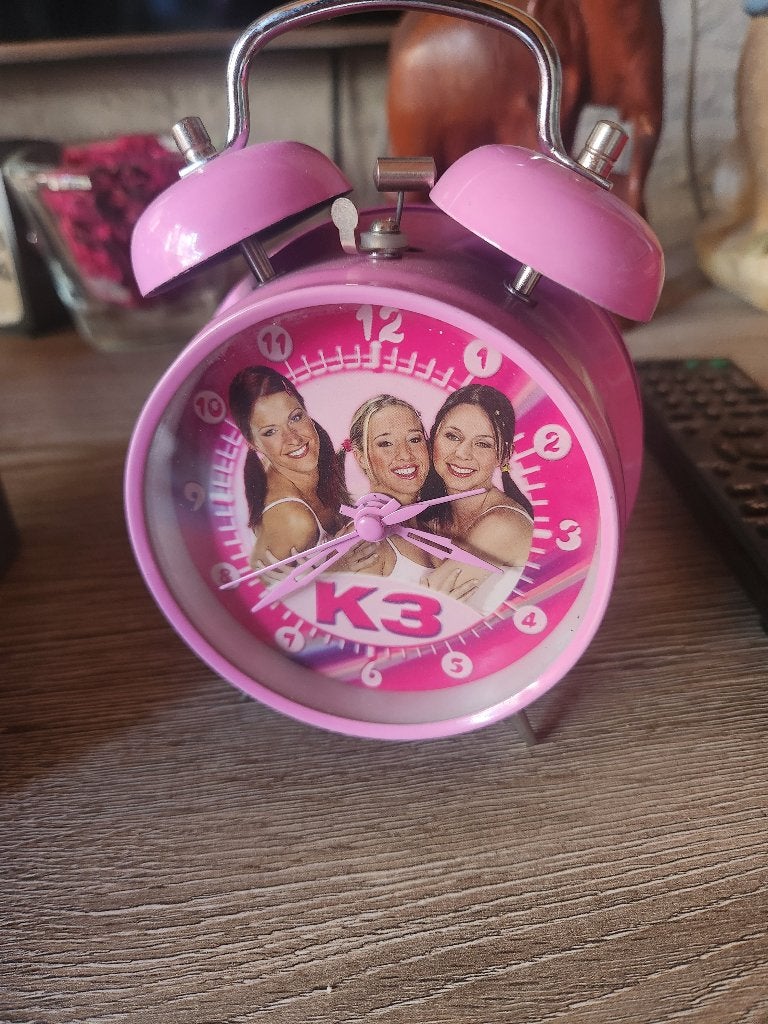 K3 de originele K3 wekker om op te winden, Ophalen of Verzenden, Zo goed als nieuw, Tv