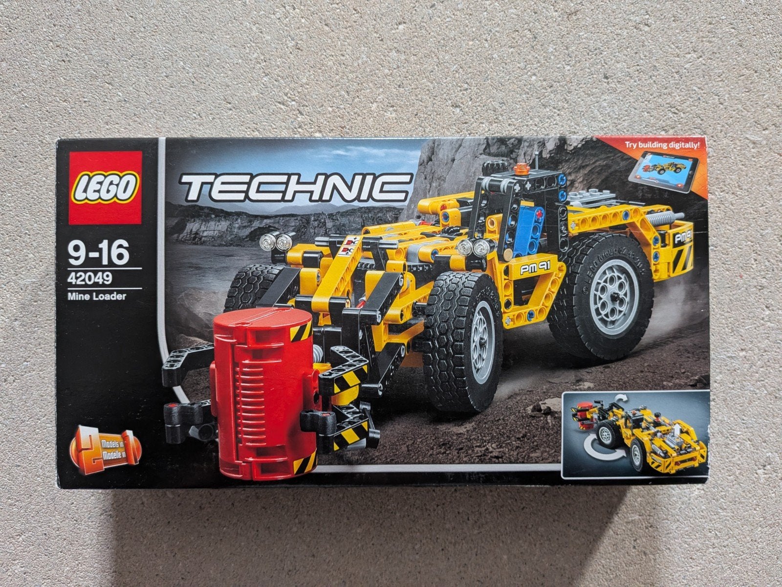 Lego Technic 42049, Lego, Ensemble complet, Comme neuf, Enlèvement