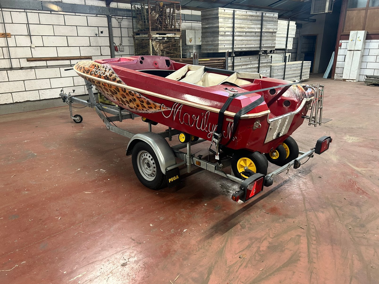 Mooi project bootje Ilver panther 420, Watersport en Boten, Ophalen, Overige merken, Gebruikt, 4 m