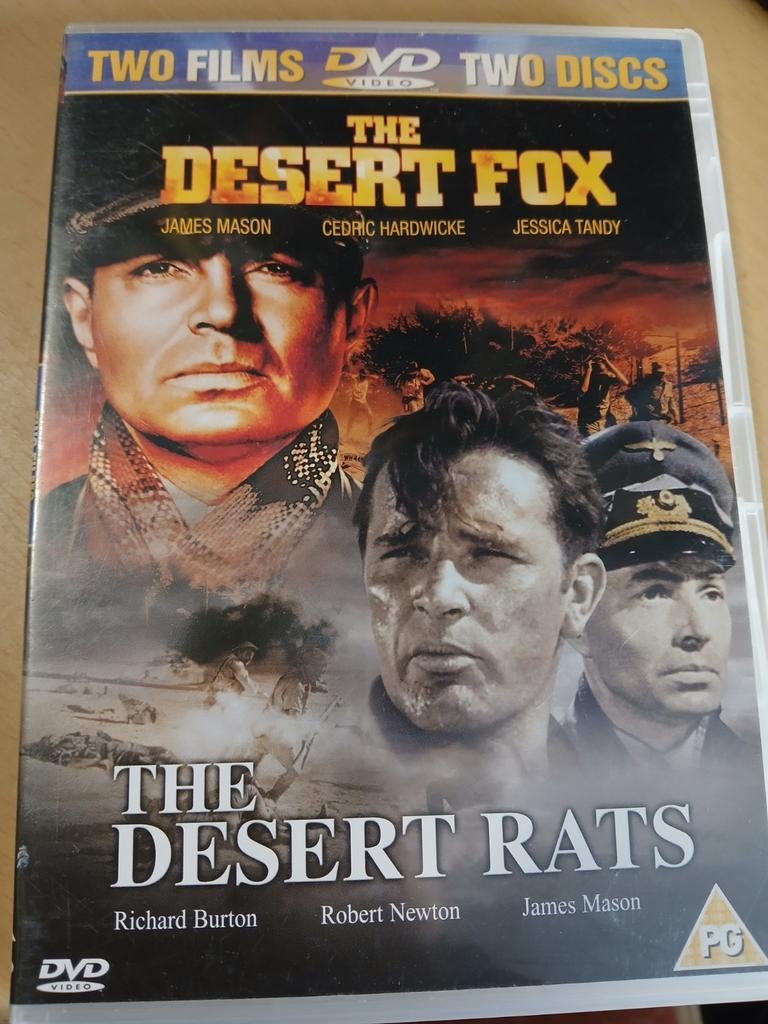 The dessert fox en the dessert rats. 2dvd box, Ophalen of Verzenden