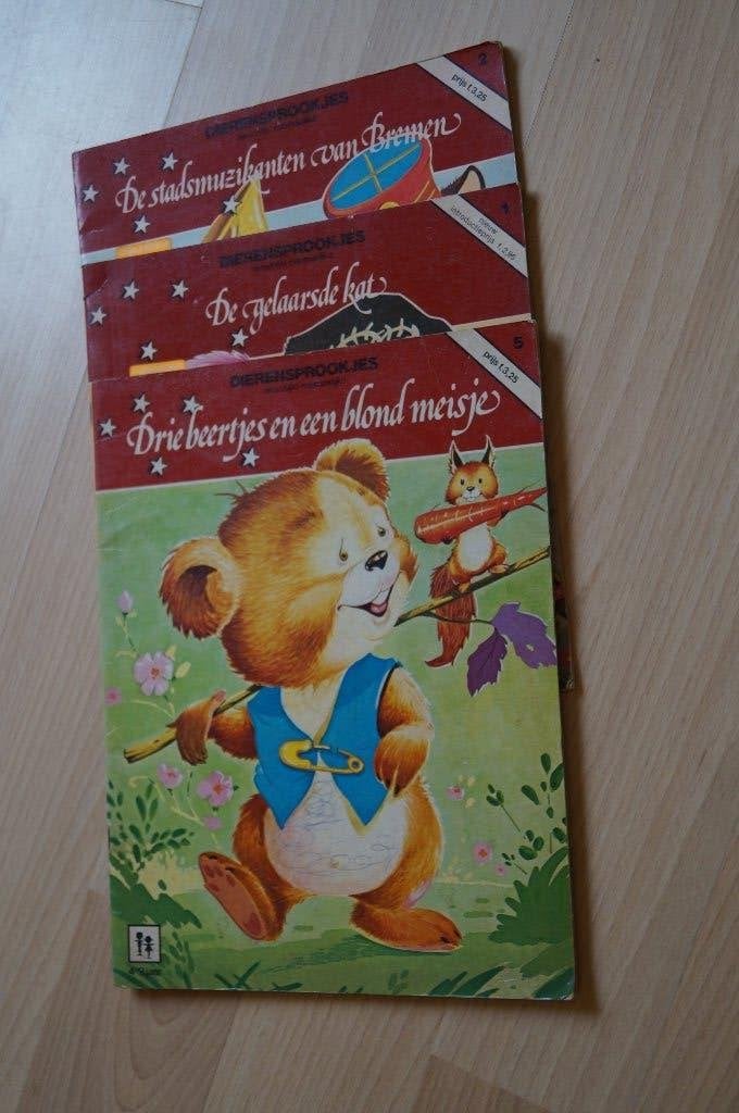 Oude leesboekjes Dierensprookjes, Antiek en Kunst, Antiek | Boeken en Manuscripten, Ophalen of Verzenden