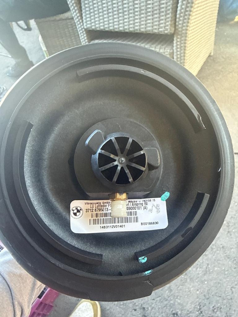 Suspension pneumatique arrière d'origine BMW X5 F15/X6 F16, Enlèvement, Comme neuf