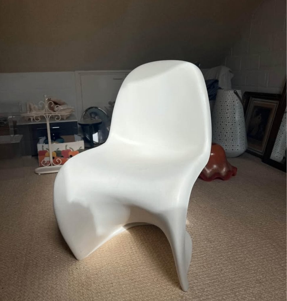 Vitra Panton Stoelen / 4 stuks, Ophalen, Zo goed als nieuw, Wit, Vier
