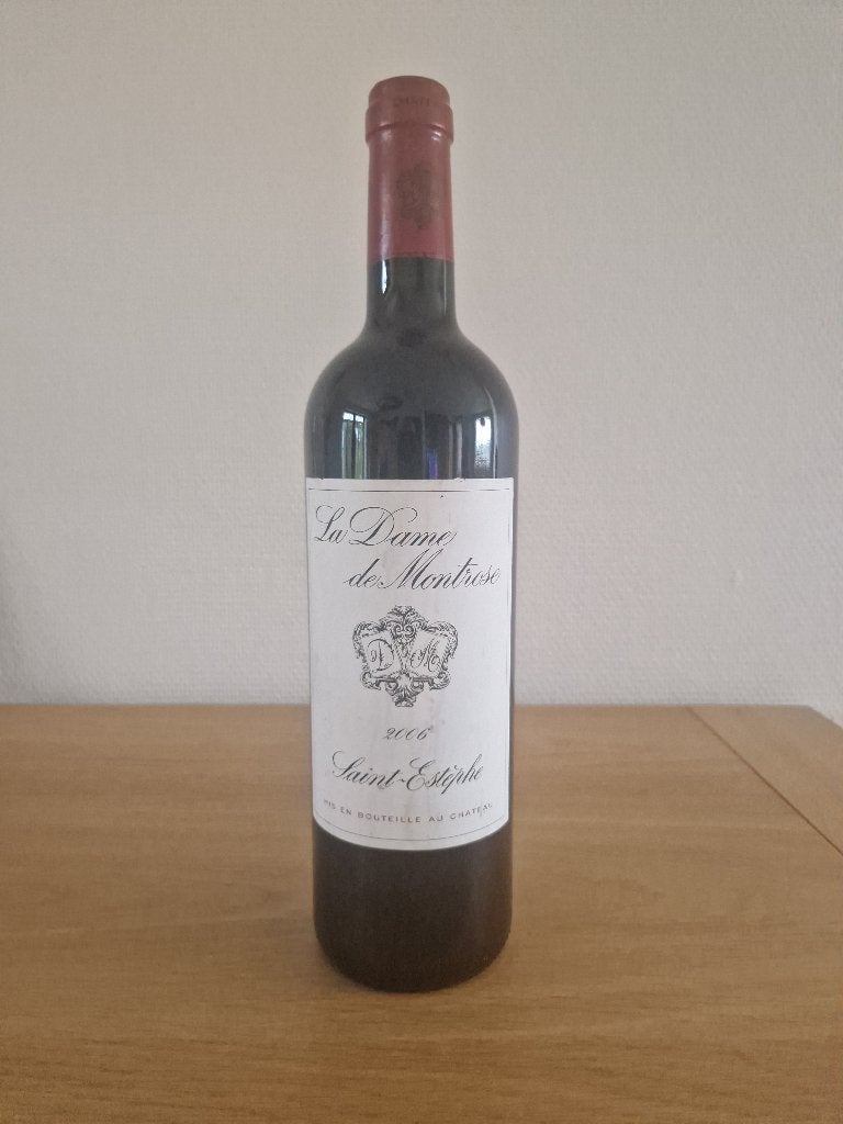 La Dame de Montrose - 2006 - Saint Estèphe - 75 cl, Collections, Vins, Neuf, Enlèvement ou Envoi, Pleine, Vin rouge