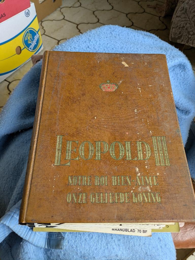 Leopold III, Verzamelen, Koningshuis en Royalty, Ophalen of Verzenden, Gebruikt, Tijdschrift of Boek