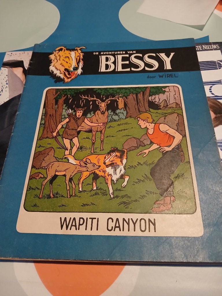 Bessy wapiti canyon, Livres, Willy Vandersteen, Une BD, Enlèvement, Utilisé