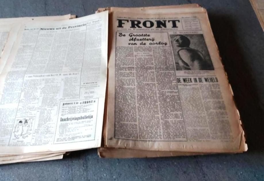 Front Partizaan Verzet Weerstand Breendonk Brigade Degrelle, Verzamelen, Ophalen of Verzenden, 1940 tot 1960, Krant
