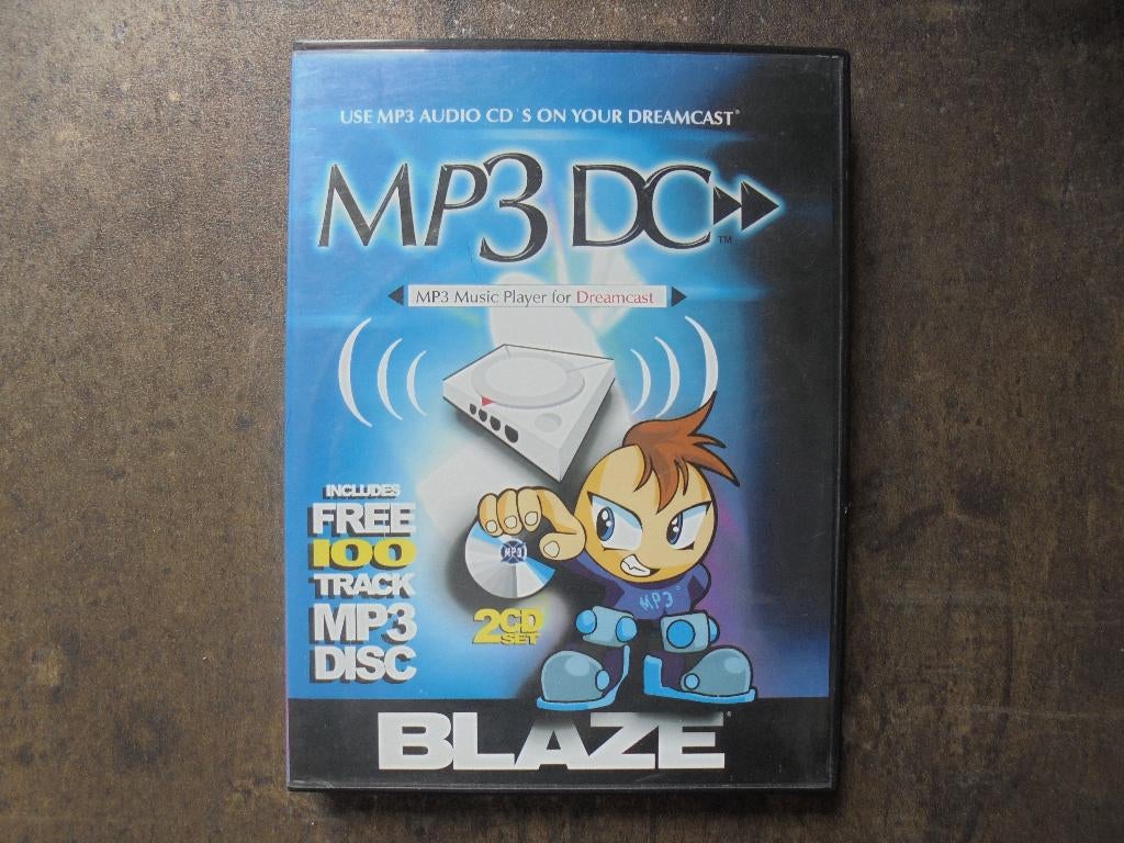 Blaze MP3 DC Player voor Sega Dreamcast (zie foto's), Games en Spelcomputers, Games | Sega, Gebruikt, Overige genres, 1 speler