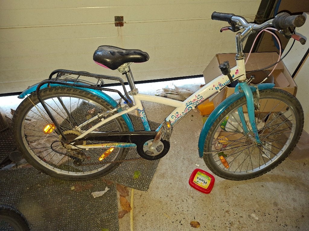 Fiets maat 24 inch, Ophalen, Velgrem, Versnellingen, Gebruikt