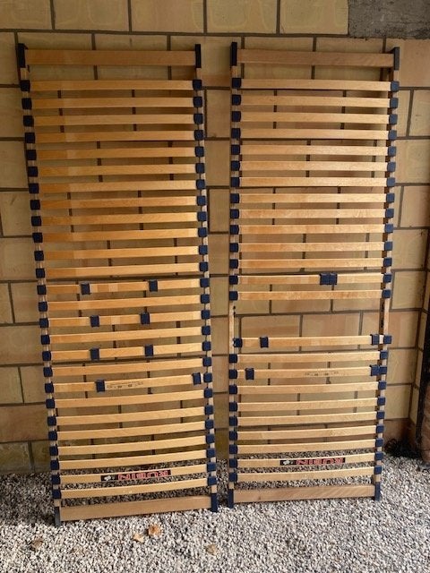 Gratis af te halen, bed 140 x 200, Huis en Inrichting, Ophalen, Gebruikt, Tweepersoons, 140 cm