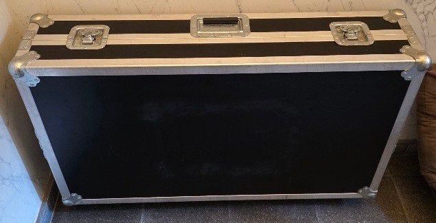 FLIGHTCASE ZWART MINT CONDITION, TV, Hi-fi & Vidéo, Enlèvement, Comme neuf