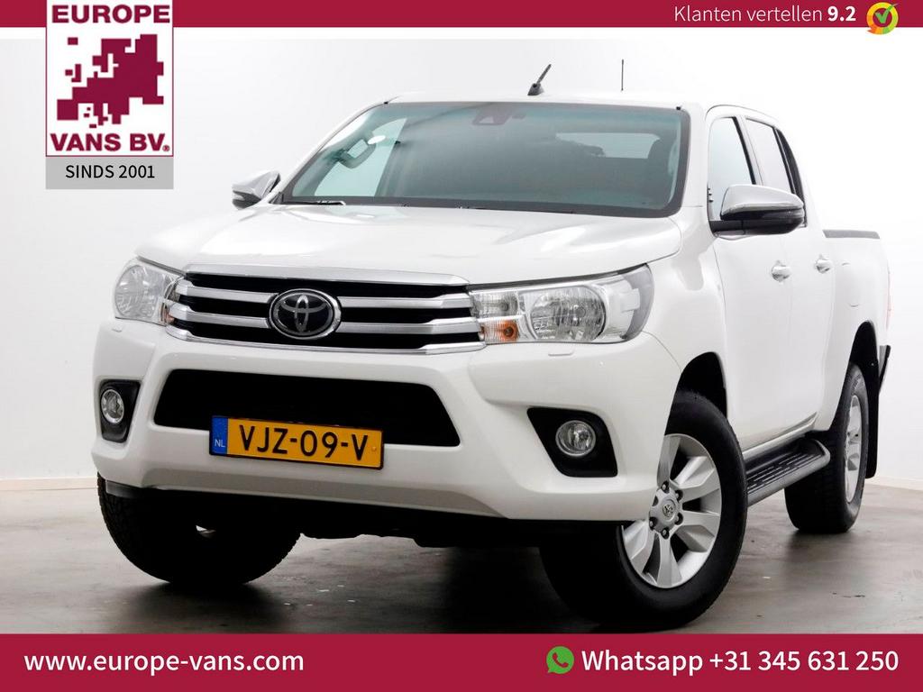 Toyota HiLux 2.4 D-4D-F 150pk E6 4WD 4x4 Double Cab Automaat, Auto's, Bestelwagens en Lichte vracht, Bedrijf, 4x4, ABS, Climate control
