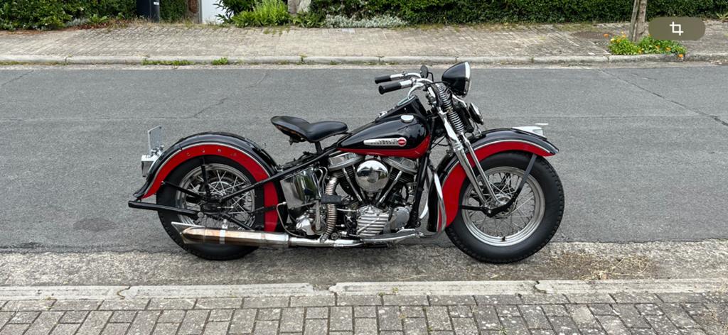 Harley davidson 1948 panhead springer original !!! Rare!!!, Motoren, Motoren | Harley-Davidson, Particulier