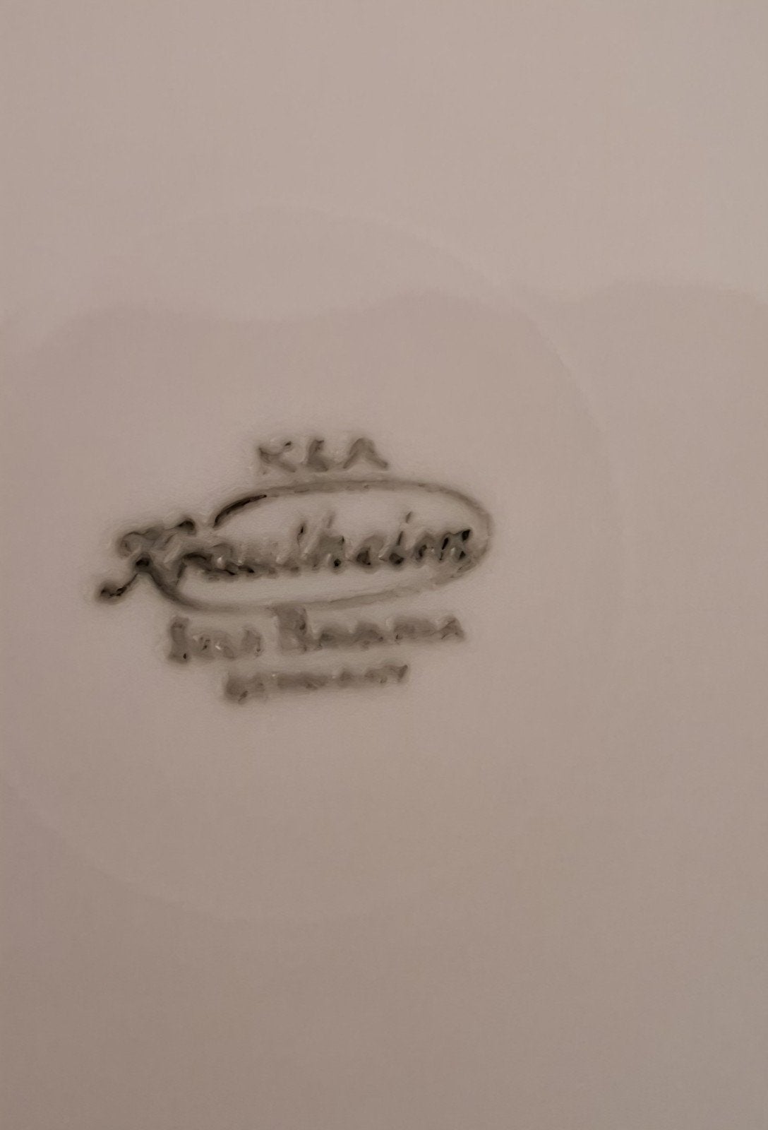 volledig 24 delig servies, Ophalen