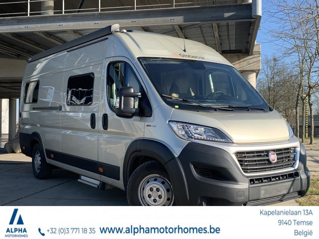 GlobeCar Campscout Fiat 160PK automaat (bj 2020), 4 zetels, Gebruikt, Euro 6, Overige kleuren