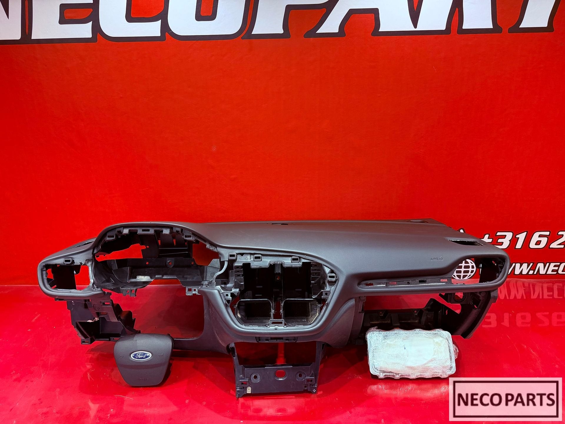 FORD FIESTA MK8 AIRBAGSET DASHBOARD STUURAIRBAG, Gebruikt, -, -, Ophalen of Verzenden