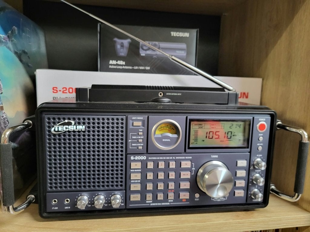 Tecsun S-2000 Wereldontvanger, Audio, Tv en Foto, Ophalen, Zo goed als nieuw, Wereldontvanger