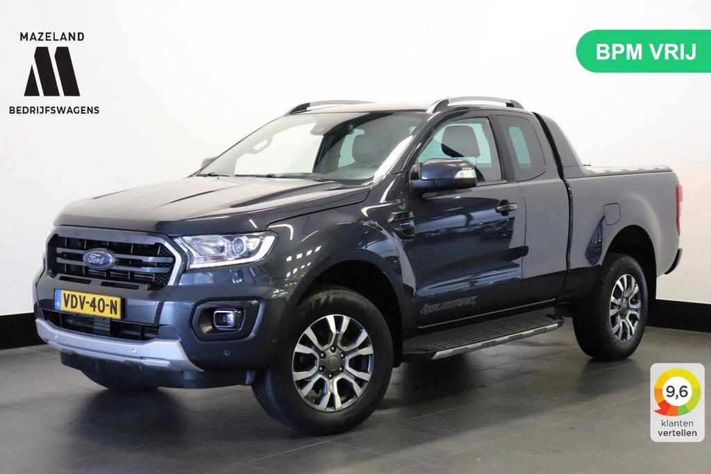 Ford Ranger 2.0 EB 213PK 4X4 Wildtrak Automaat EURO 6 - A/C, Autos, Ford, Entreprise, Ranger, 4x4, ABS, Verrouillage central, Air conditionné automatique