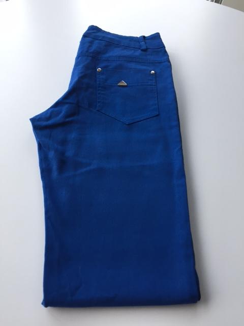 Broek 36 / Terra di Siena, Kleding | Dames, Broeken en Pantalons, Terra di Siena, Blauw, Ophalen of Verzenden, Zo goed als nieuw