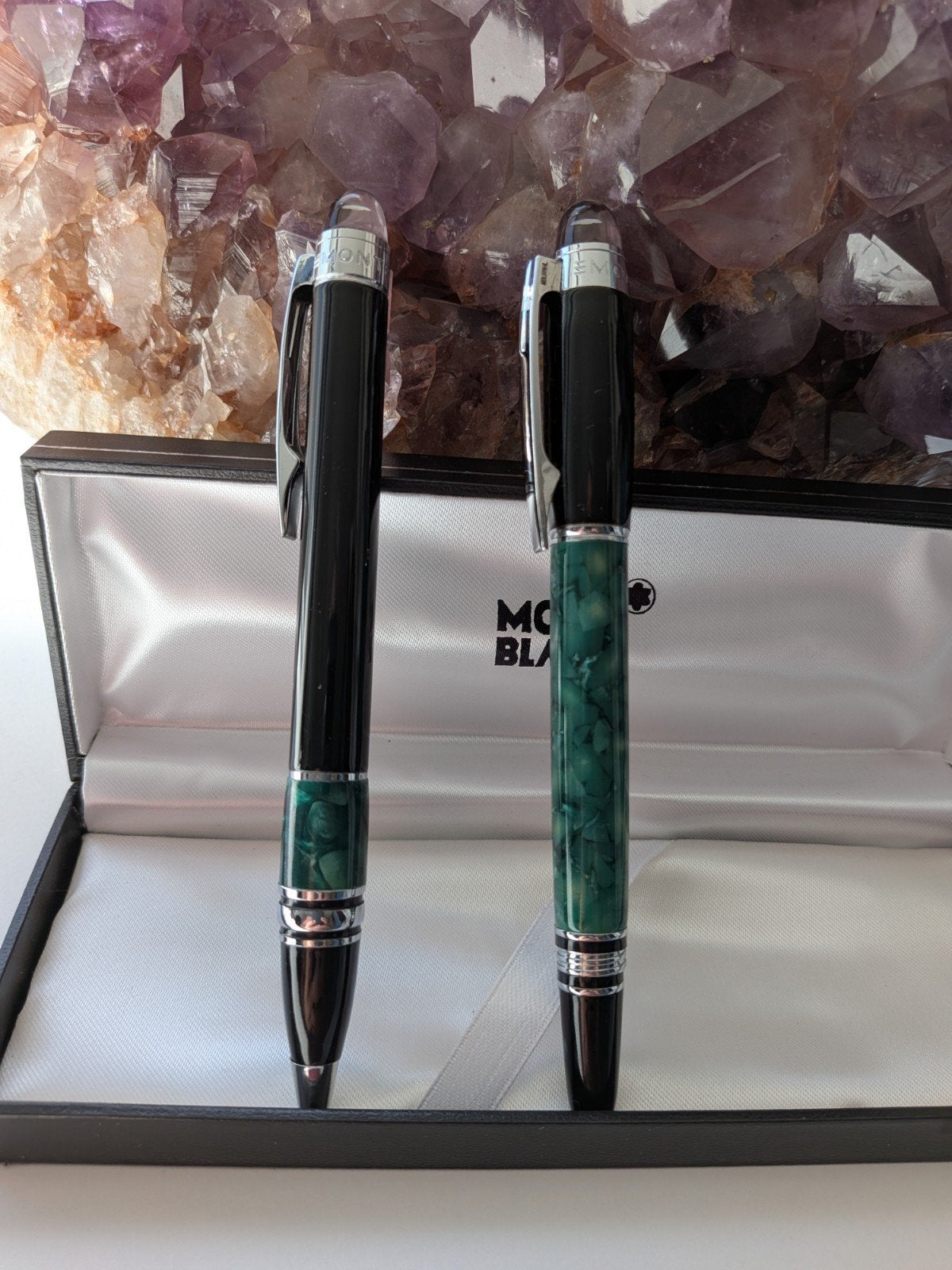 2 balpennen, Verzamelen, Ophalen, Mont Blanc
