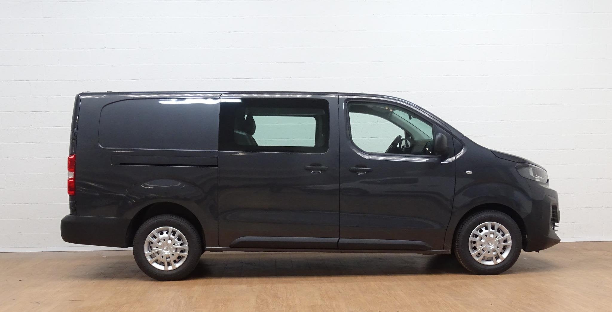 Citroën Jumpy 2.0D XL Dub.cabine 6 seats, Autos, Camionnettes & Utilitaires, 4 portes, Entreprise, Citroën, Noir
