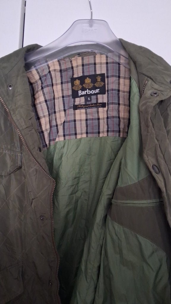 Barbour herenjas, Ophalen of Verzenden, Zo goed als nieuw, Maat 56/58 (XL)