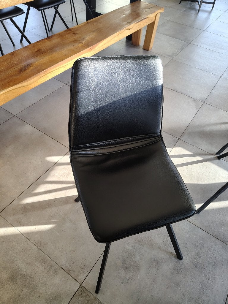 EETKAMERSTOELEN, Huis en Inrichting, Stoelen, Ophalen, Gebruikt, Zwart, Hedendaags