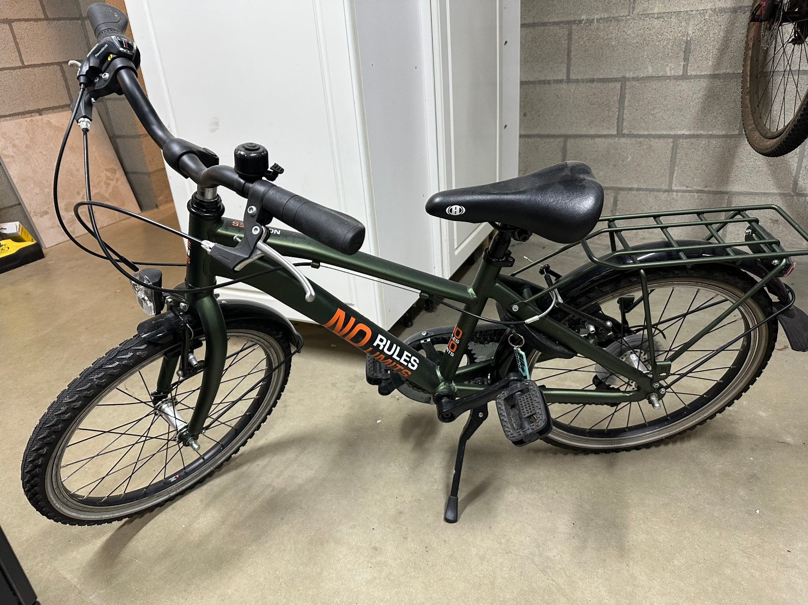 Jongensfiets “no limits” 20 inch, Fietsen en Brommers, Fietsen | Jongens, Ophalen, Zo goed als nieuw, 20 inch, Versnellingen