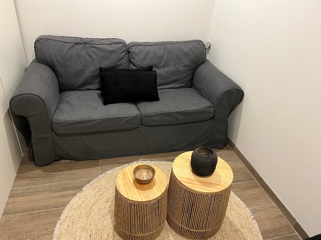 Zetel tweezit ikea, Huis en Inrichting, Zetels | Zetels en Chaises Longues, Ophalen, Stof