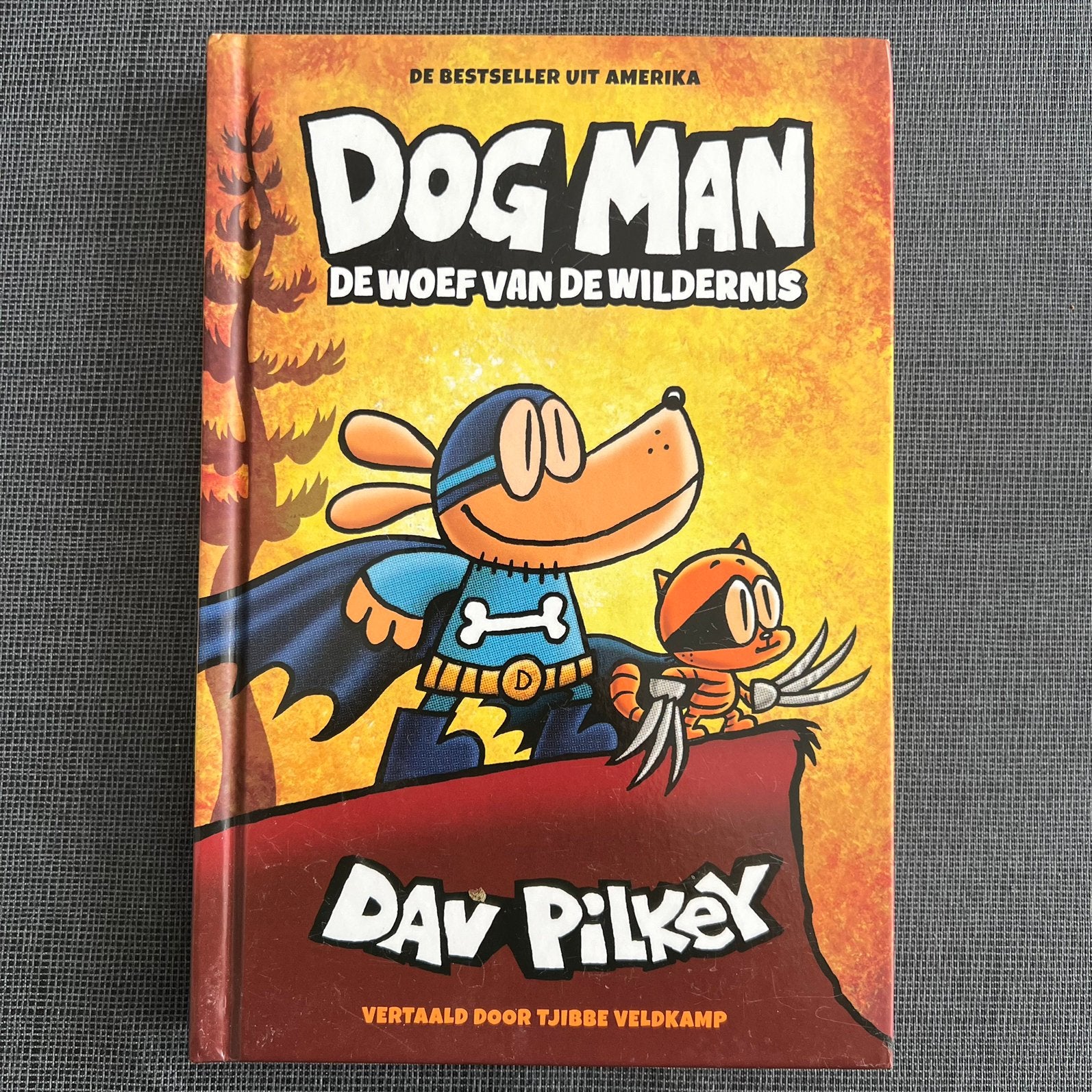 Dav Pilkey - De woef van de wildernis, Ophalen of Verzenden, Dav Pilkey