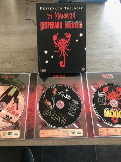3 DVD dESPERADO tRILOGIE Robert Rodriguez, Ophalen of Verzenden