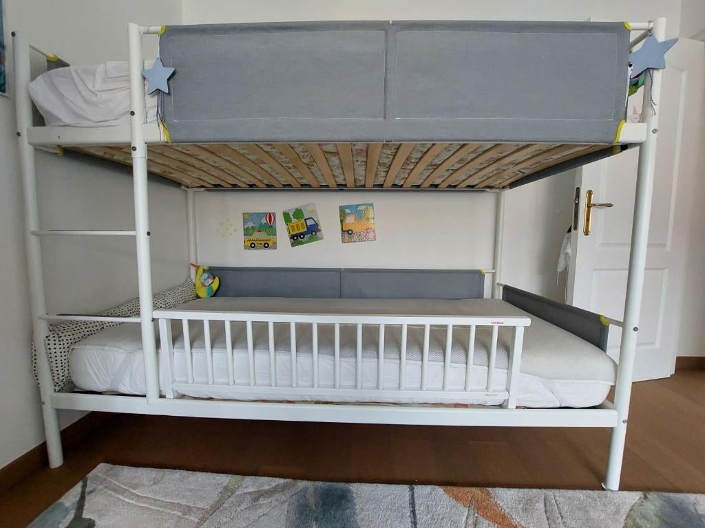 Lits superposés IKEA VITVAL 90x200, Maison & Meubles, Chambre à coucher | Lits superposés & Lits mezzanines, Utilisé, Lits superposés