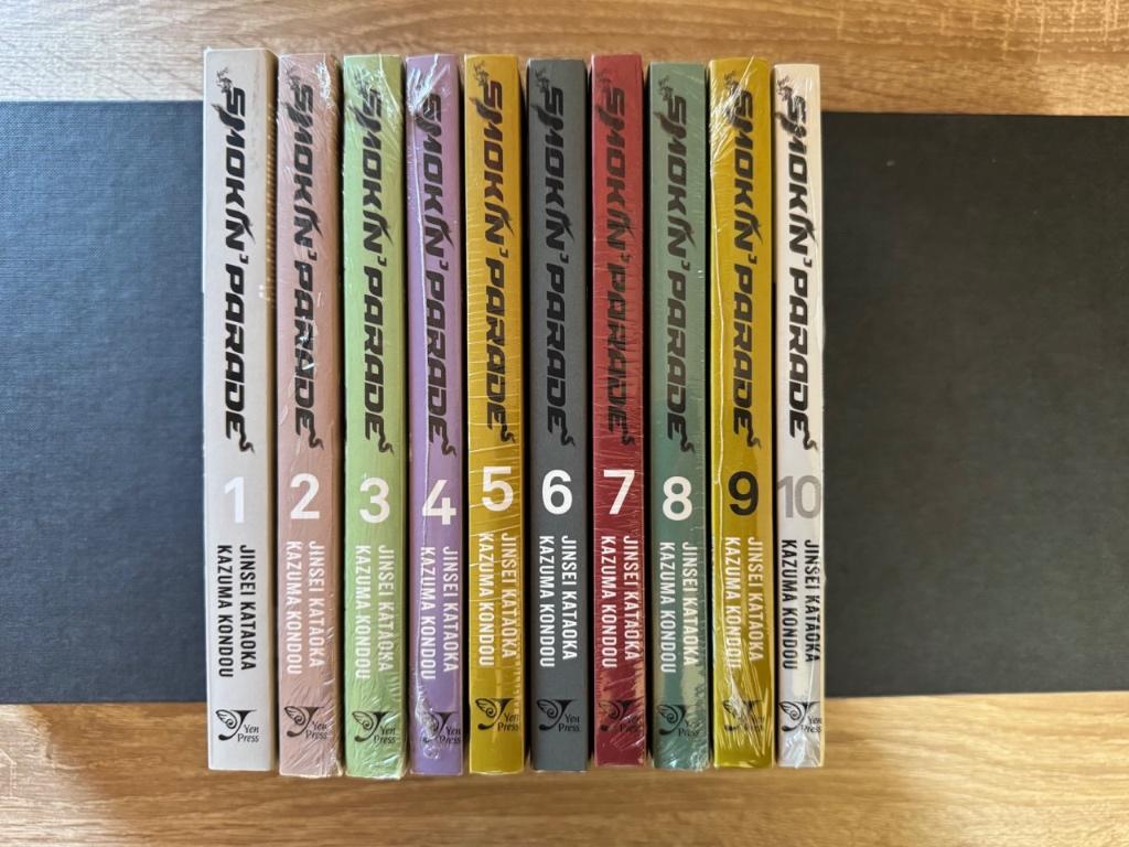 Smokin Parade manga compleet, Boeken, Complete serie of reeks, Ophalen of Verzenden, Zo goed als nieuw, Japan (Manga)