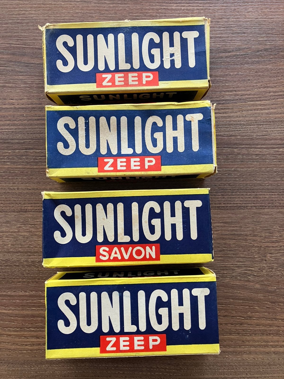Sunlight zeep, Ophalen