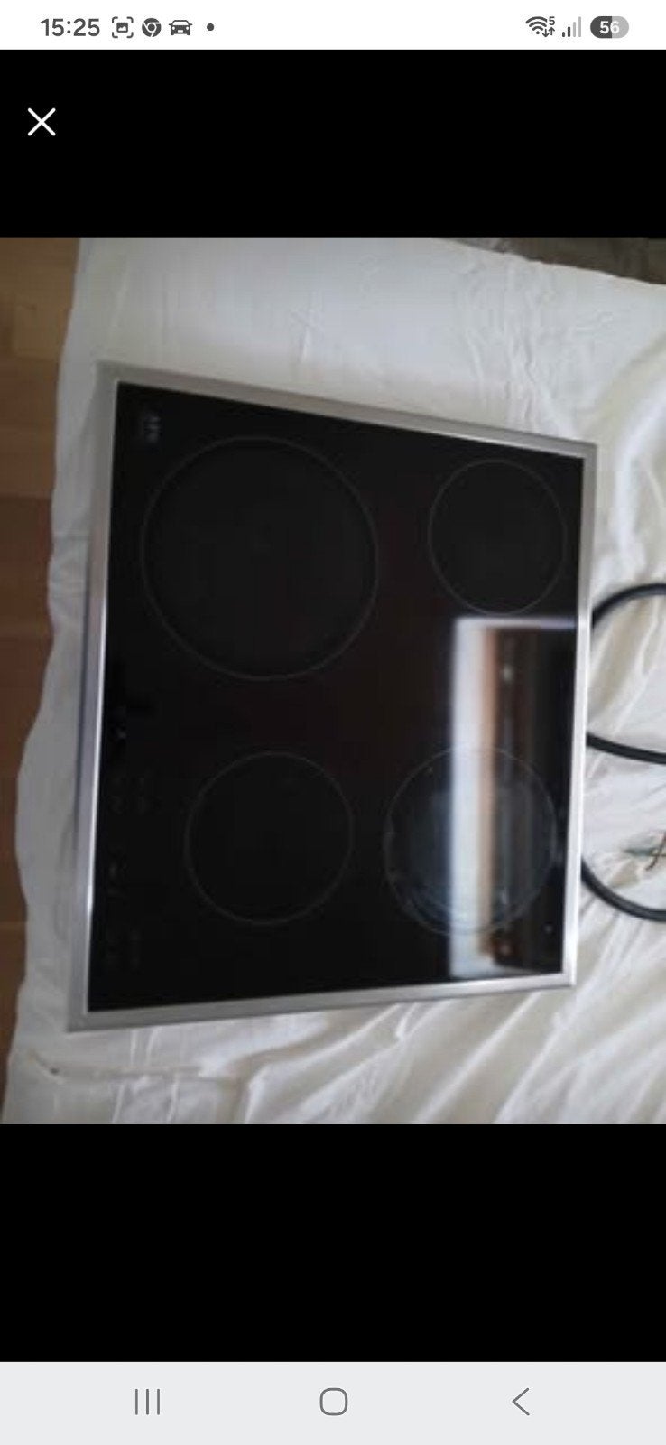 Keramische kookplaat AEG, Elektronische apparatuur, Kookplaten, Ophalen, Inductie