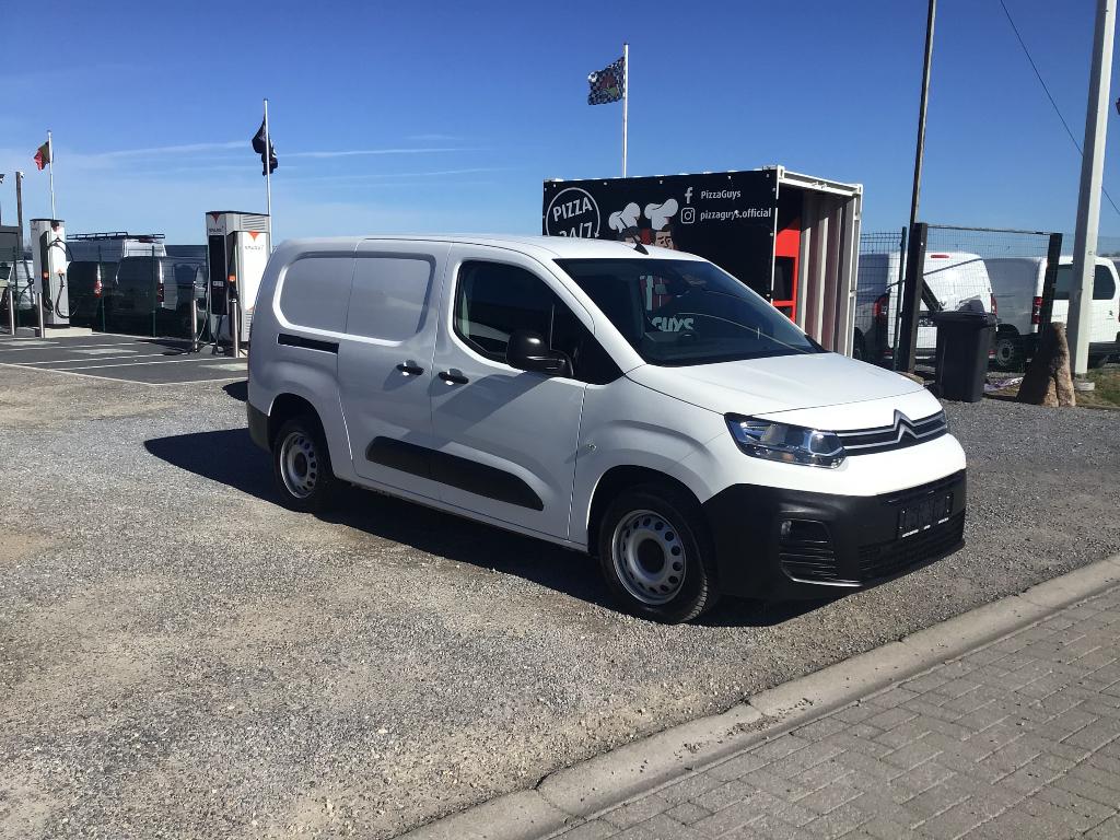 citroen berlingo l2 100pk 2021 91000km airco/navi/cruis, 100 kW, Achat, Euro 6, Entreprise
