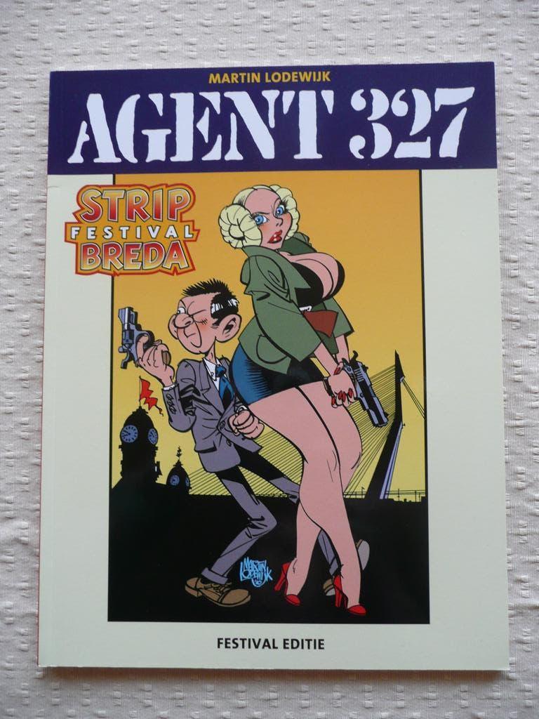AGENT 327-MOEILIJKE GELEGENHEIDSUITGAVE STRIPFESTIVAL BREDA, Eén stripboek, Nieuw, Ophalen of Verzenden, Martin Lodewijk