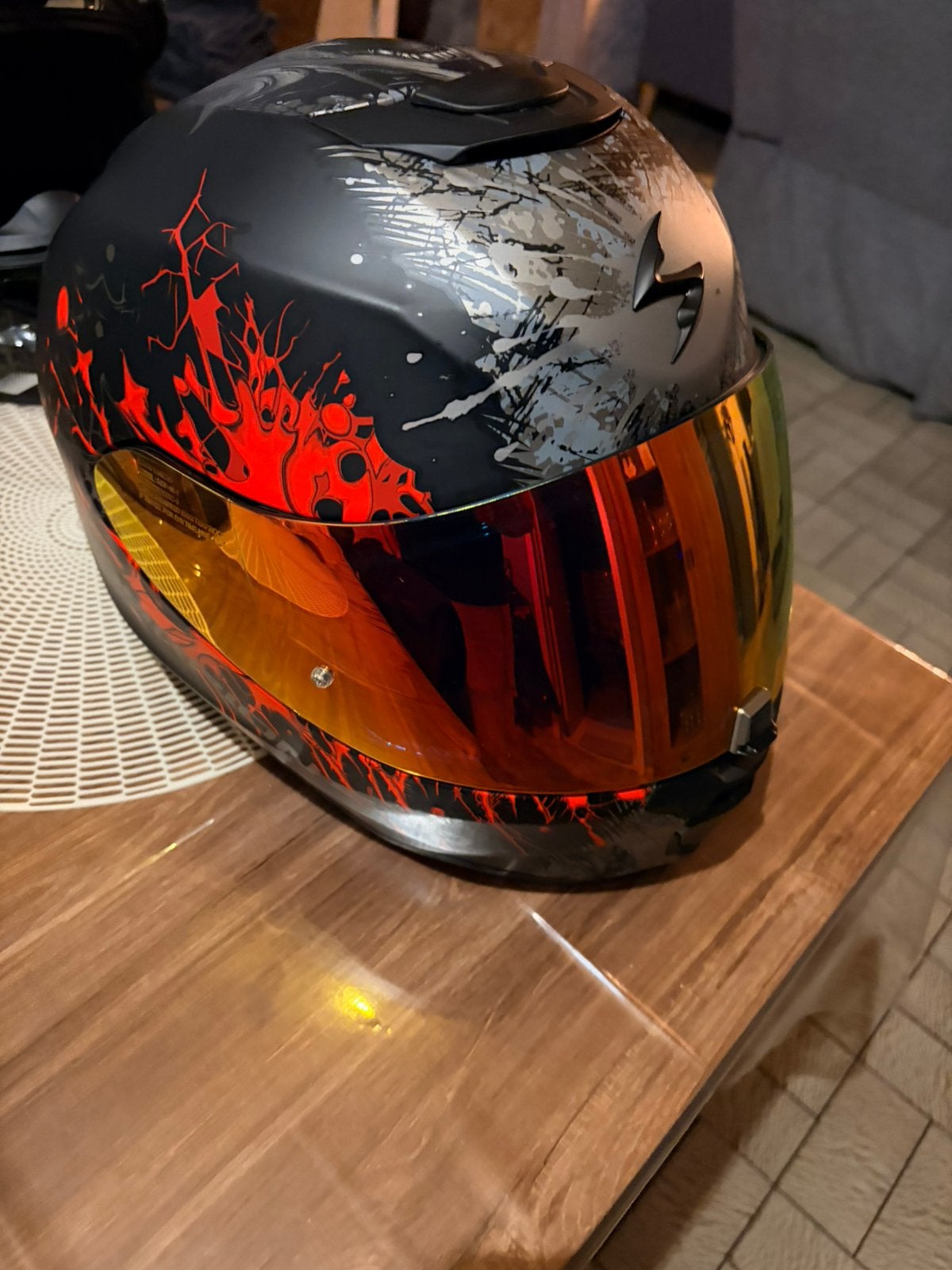 Scorpion Exo L motorhelm, Motoren, Ophalen, L