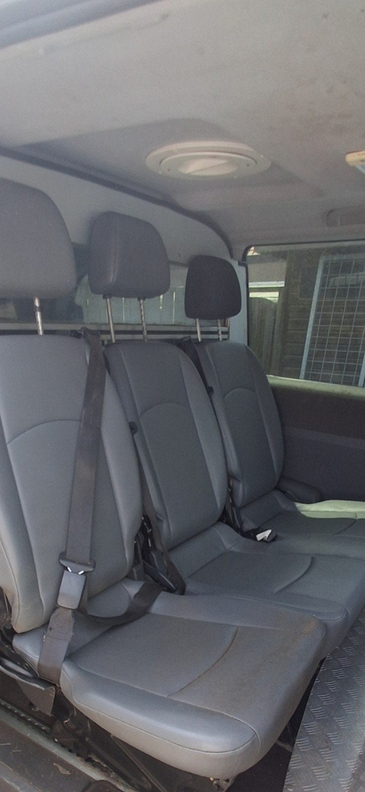 Originele Lederen 3-Zits Achterbank Mercedes Vito W639, Auto-onderdelen, Ophalen, Mercedes-Benz