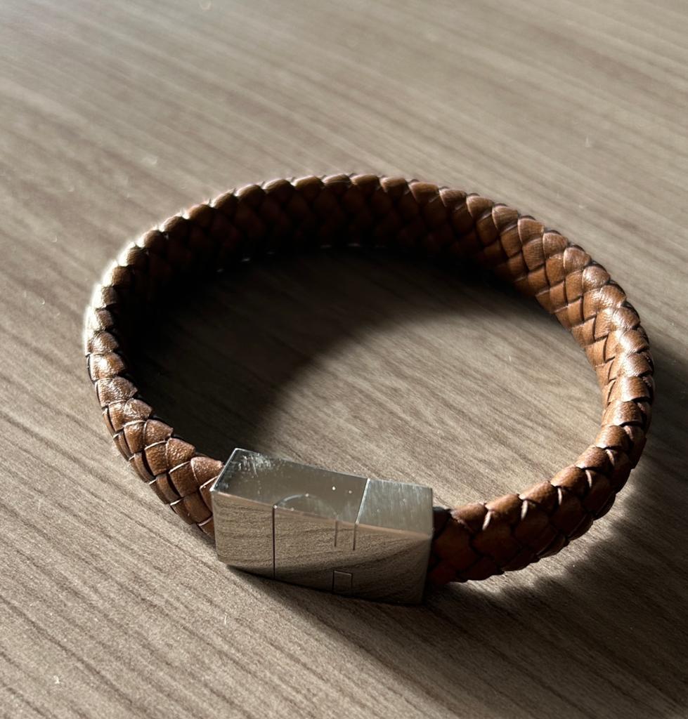 Lucifer Luxury armband, Enlèvement ou Envoi, Neuf, Brun, Cuir