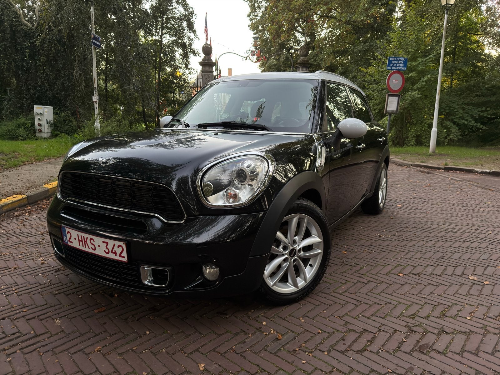 1.6i COUNTRYMAN SPORT • FULL OPTION • AUTOMAAT •, Auto's, Automaat, Zwart, Leder, 5 zetels