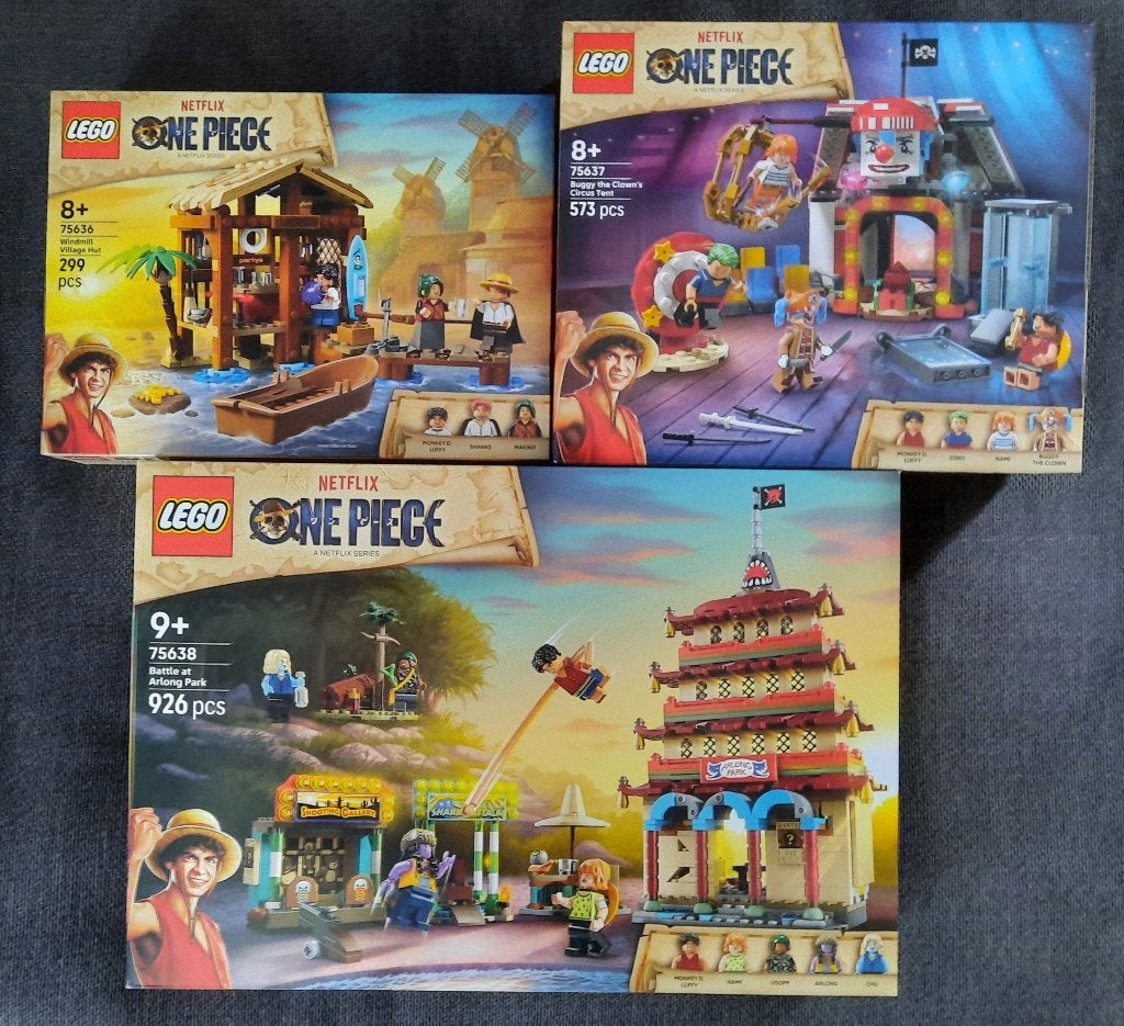 Lot lego one piece, Neuf, Non ouvert/scellé, Lego, Ensemble complet