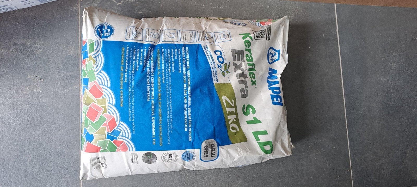 Colle Mapei Keraflex Extra S1 LD, Bricolage & Construction, Dalles & Carrelages, Enlèvement, Neuf